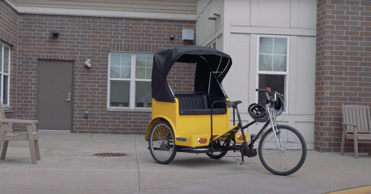 Der Pedicab bei Walker Methodist Plaza Cityview