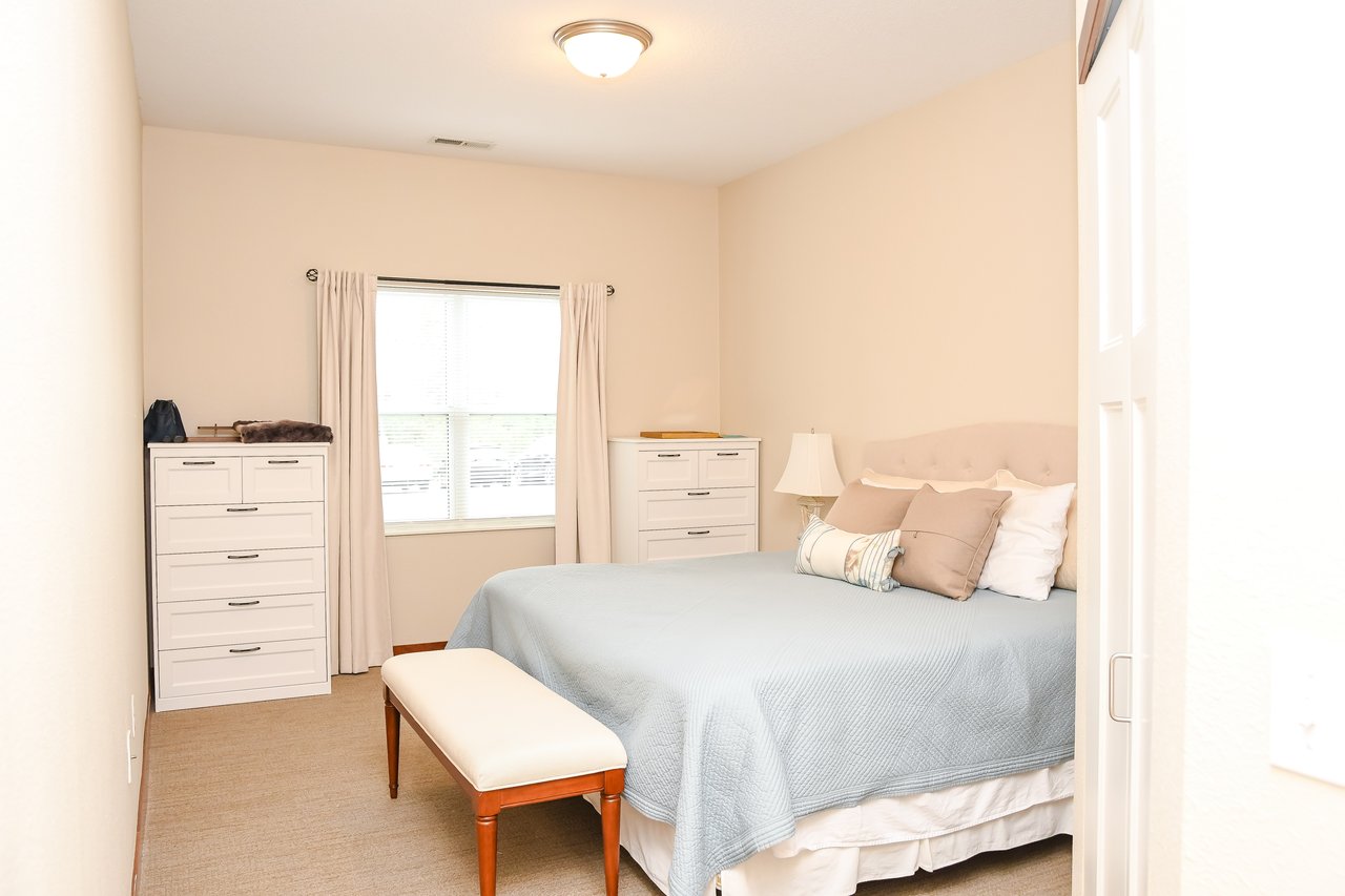 bright small room with window
